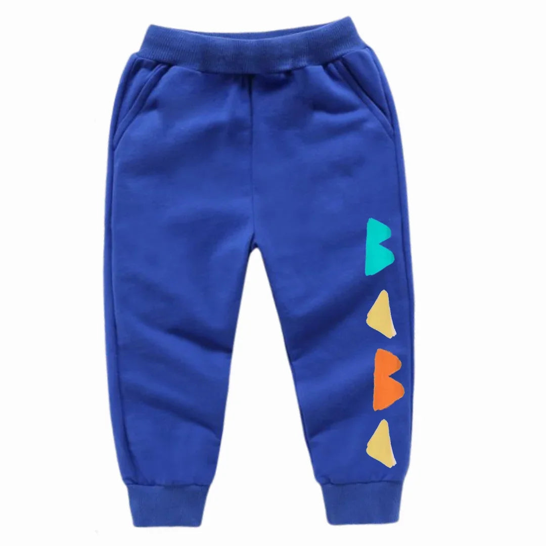 2025 kids jogging pants autumn boys sweatpants cotton children trousers casual sports clothing for baby girls