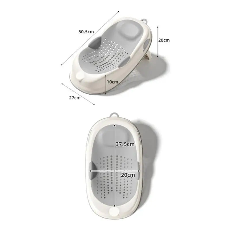 1 pièce Filet de douche pour nouveau-né, support de baignoire pliable pour bébé, antidérapant, accessoires pour nourrissons