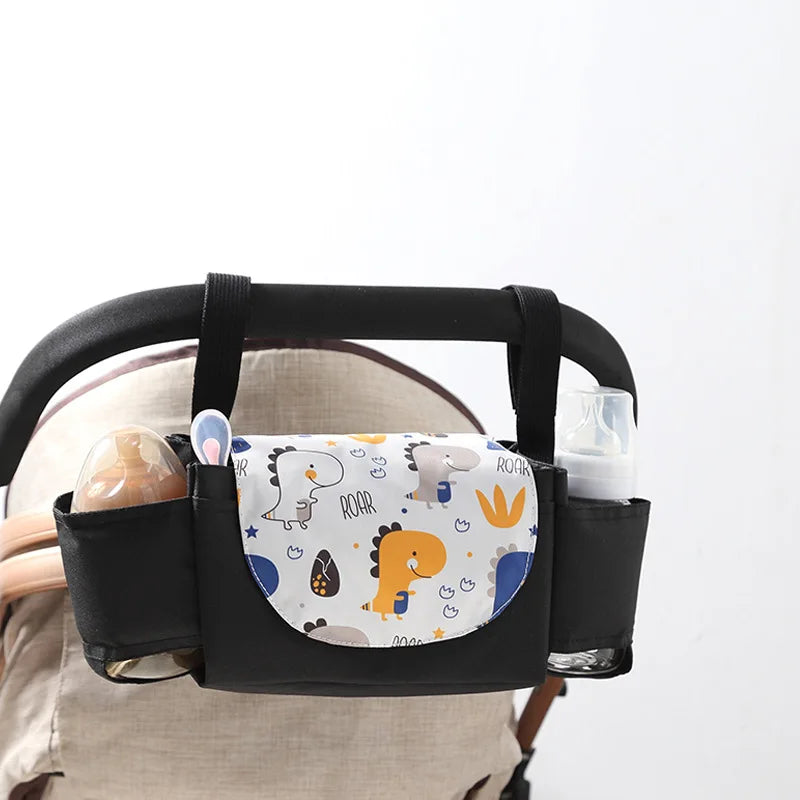 Sac de rangement suspendu pour poussette, sac à suspendre, crochet de voiture BB, accessoires pour sac de rangement pour poussette, sac suspendu pour trolley, anti-vibrations