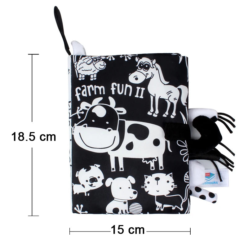 Hochets et mobiles pour bébé, jouet en tissu doux, livre à suspendre pour poussette, jouets d'éveil et cadeaux pour enfants.
