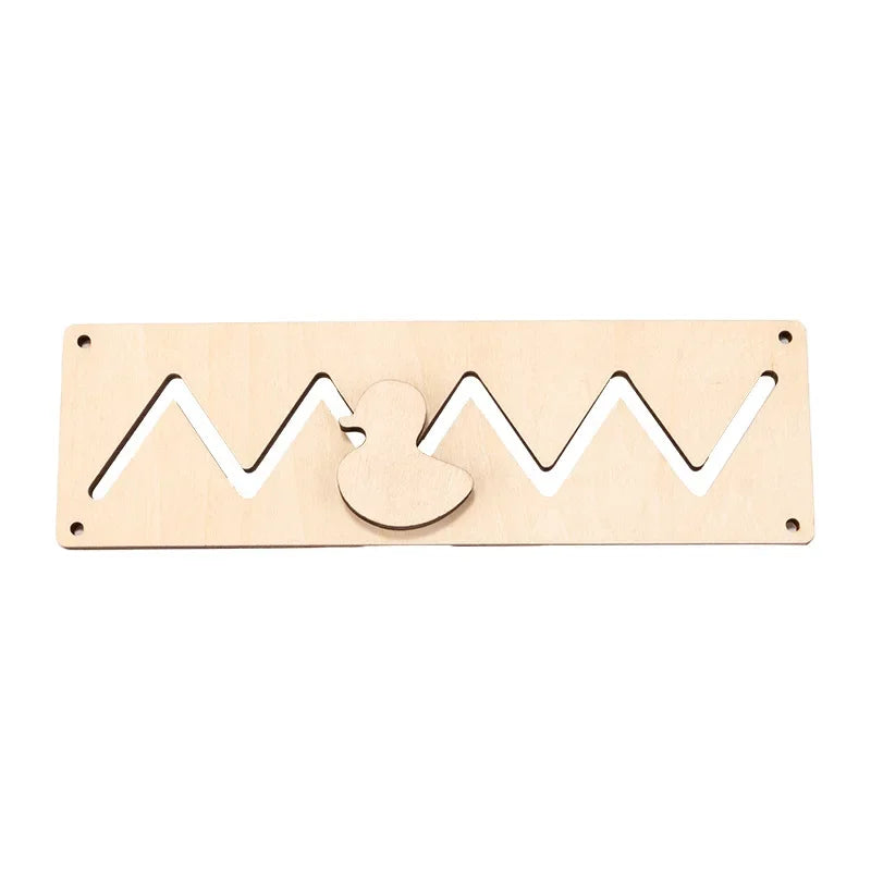 Tableau d'activités à faire soi-même, jouet éducatif Montessori, toboggan animal, fermeture éclair, nuage de lettres et de chiffres, graphisme en copeaux de bois, association de pièces en bois, cadeaux.