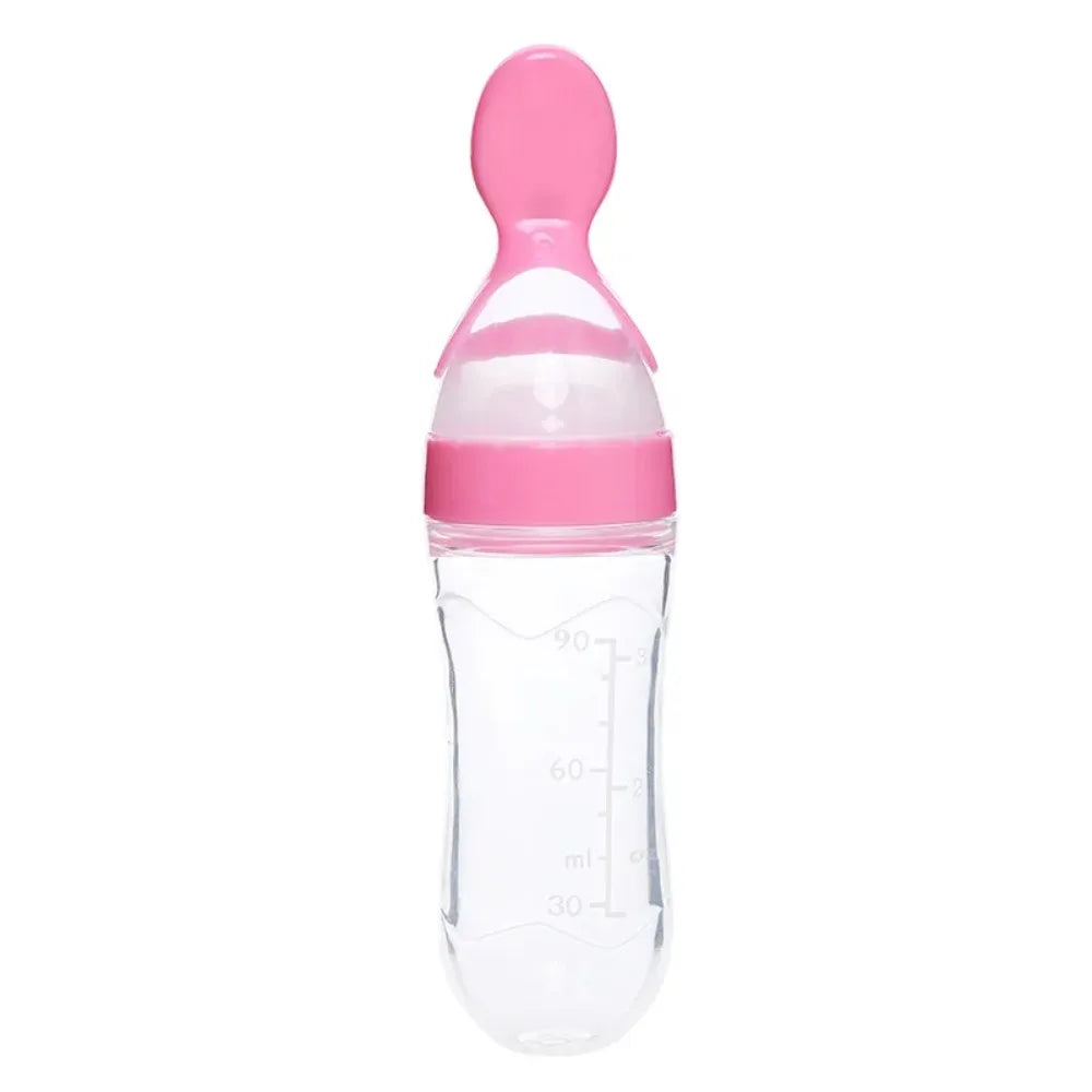 Cuillère pour biberon de 90 ml, idéale pour l'apprentissage de l'alimentation des bébés et l'alimentation complémentaire. Sans BPA.