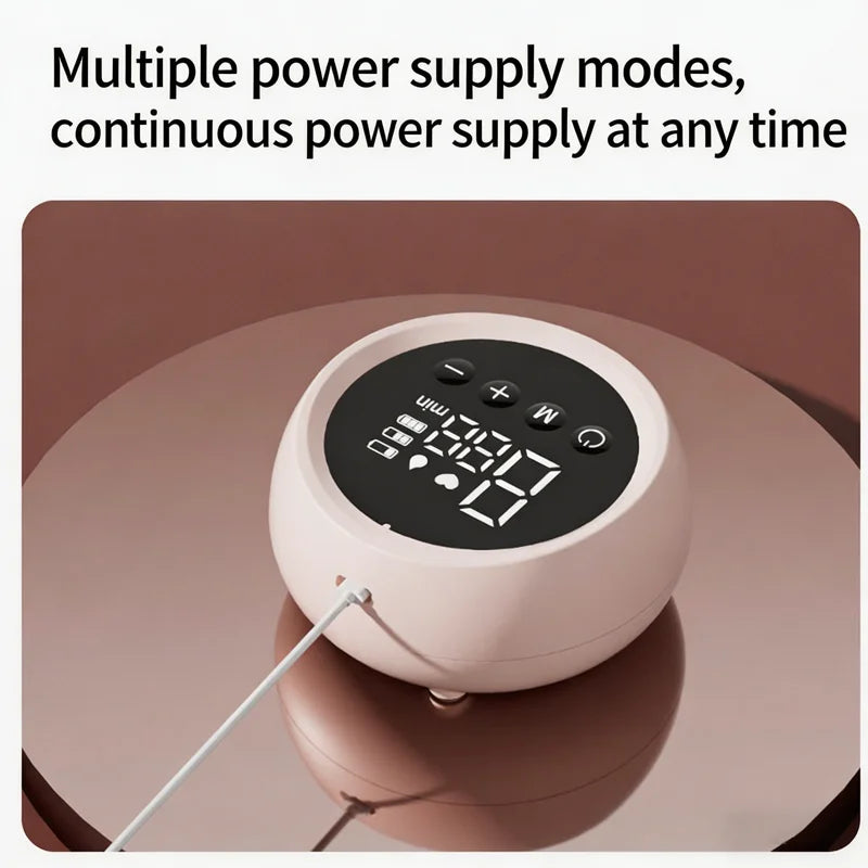Tire-lait électrique double USB sans BPA, portable, 3 modes, 9 niveaux d'intensité, silencieux, rechargeable, idéal pour les voyages, le travail et l'allaitement.