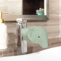 Protection de robinet pour baignoire bébé, bec verseur souple et sûr en EVA, anti-brûlures et anti-éclaboussures, compatible avec la plupart des robinets d'évier, pour la baignoire bébé.