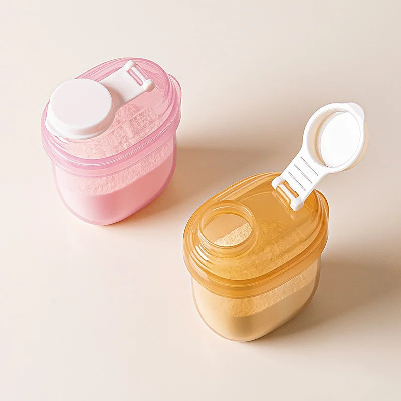 Boîte de lait en poudre pour bébé de 40 grammes, gourde portable, contenant alimentaire en PP pour le rangement des collations des enfants, bouteilles de voyage.