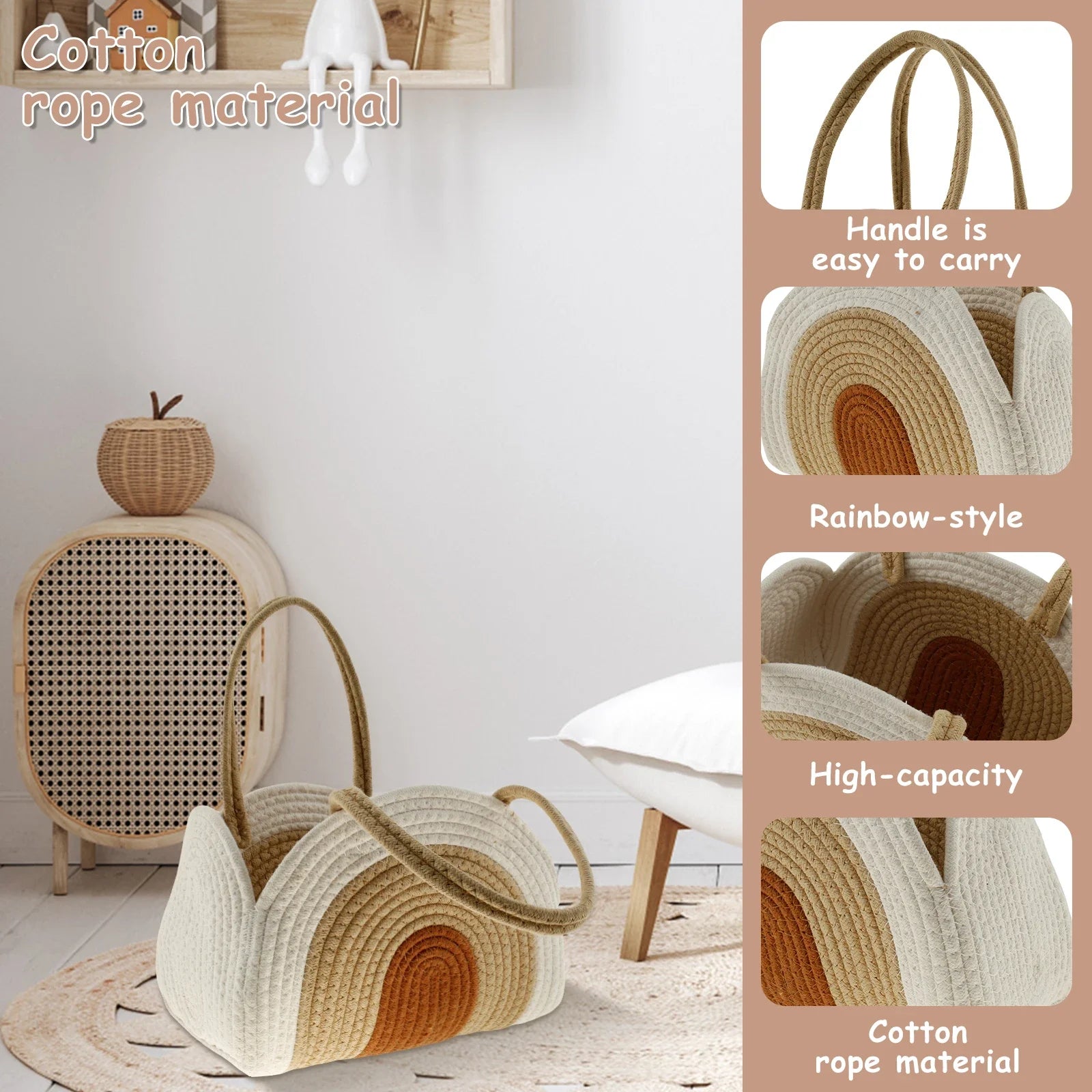 Sac à couches portable pour maman, grand format, accessoire de poussette pour couches de rechange.