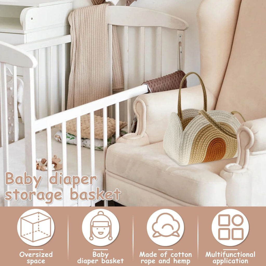 Sac à couches portable pour maman, grand format, accessoire de poussette pour couches de rechange.