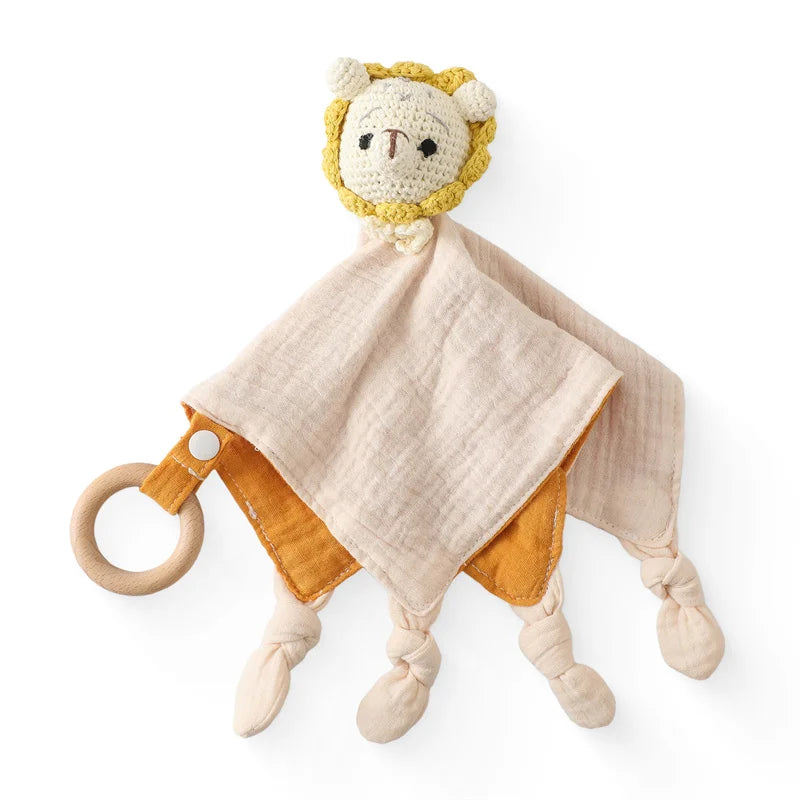 1 bavoir-tétine apaisant pour bébé, peluche éléphant en bois, anneau de dentition, accessoires de confort pour le sommeil et l'allaitement.