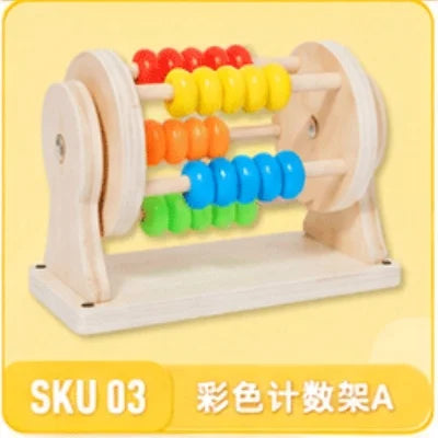 Accessoires Montessori de qualité supérieure pour tableau d'activités, jouets éducatifs sensoriels et de motricité fine | Kit d'activités en bois pour enfants d'âge préscolaire.