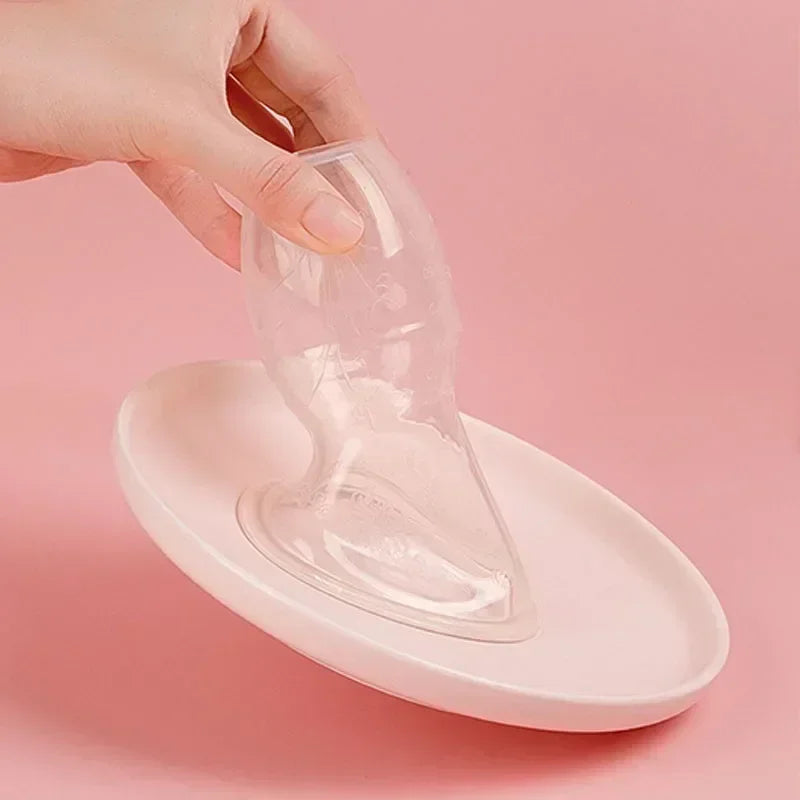 Tire-lait manuel pour bébé, collecteur de lait maternel avec correction automatique, en silicone PP sans BPA.