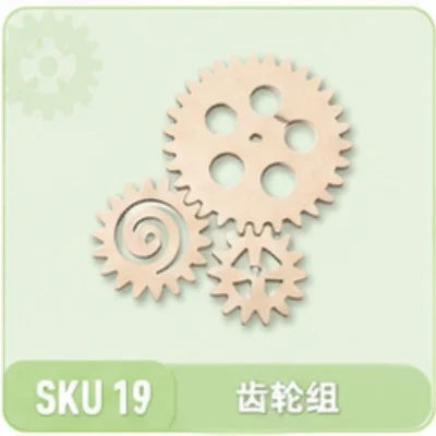 Accessoires Montessori de qualité supérieure pour tableau d'activités, jouets éducatifs sensoriels et de motricité fine | Kit d'activités en bois pour enfants d'âge préscolaire.