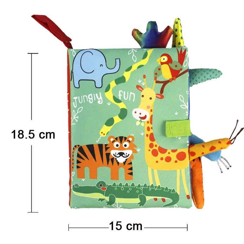 Hochets et mobiles pour bébé, jouet en tissu doux, livre à suspendre pour poussette, jouets d'éveil et cadeaux pour enfants.