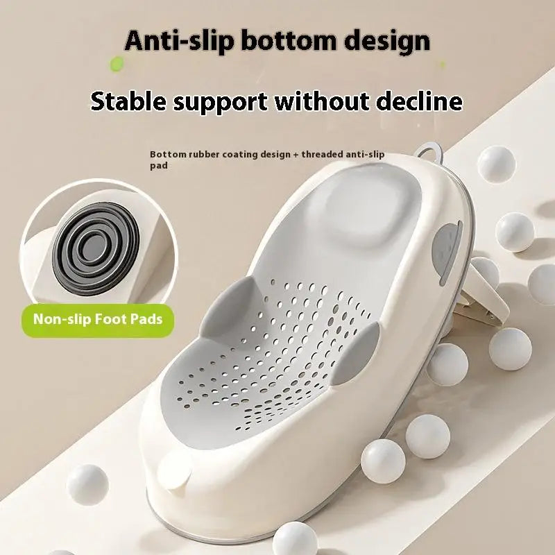1 pièce Filet de douche pour nouveau-né, support de baignoire pliable pour bébé, antidérapant, accessoires pour nourrissons