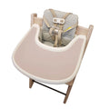 1 pièce - Tapis de table en silicone anti-trébuchement facile à nettoyer, tapis de repas pour bébé, plateau plat pour chaise haute.