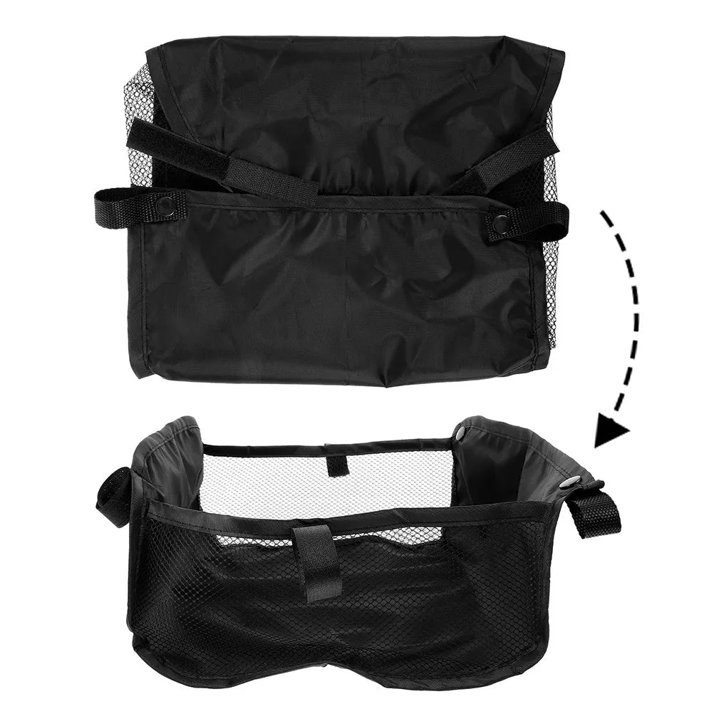 Lot de 3 paniers de rangement universels pour poussette canne, en tissu Oxford, compatibles avec les poussettes bébé et les poussettes de voyage.