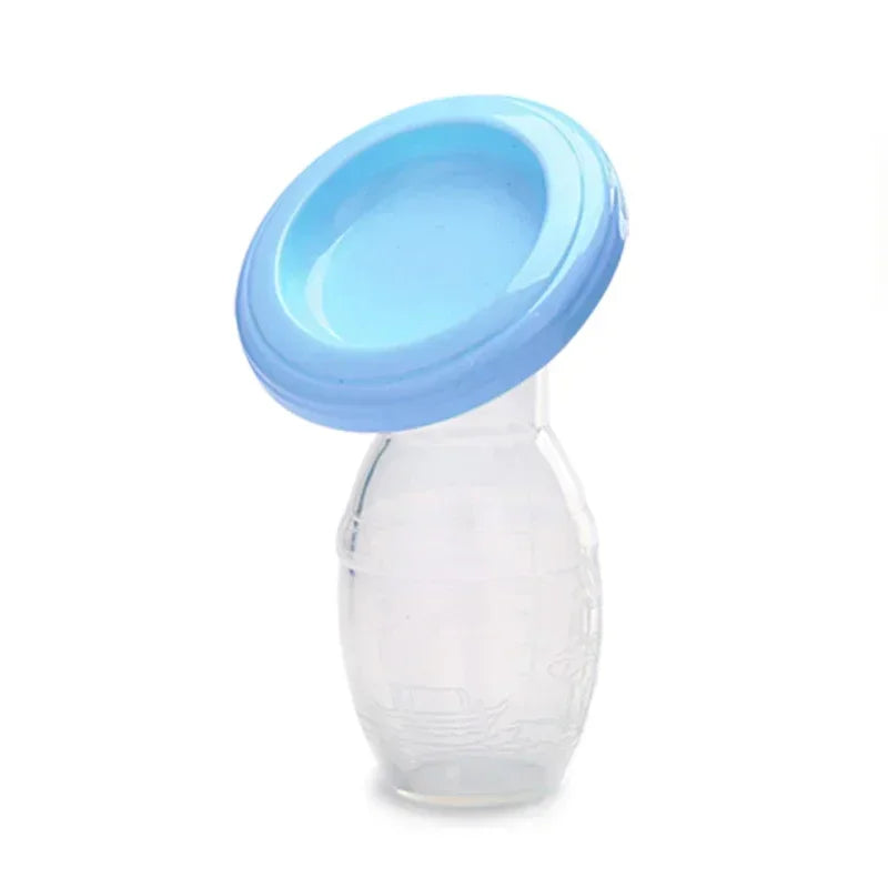 Tire-lait manuel pour bébé, collecteur de lait maternel avec correction automatique, en silicone PP sans BPA.