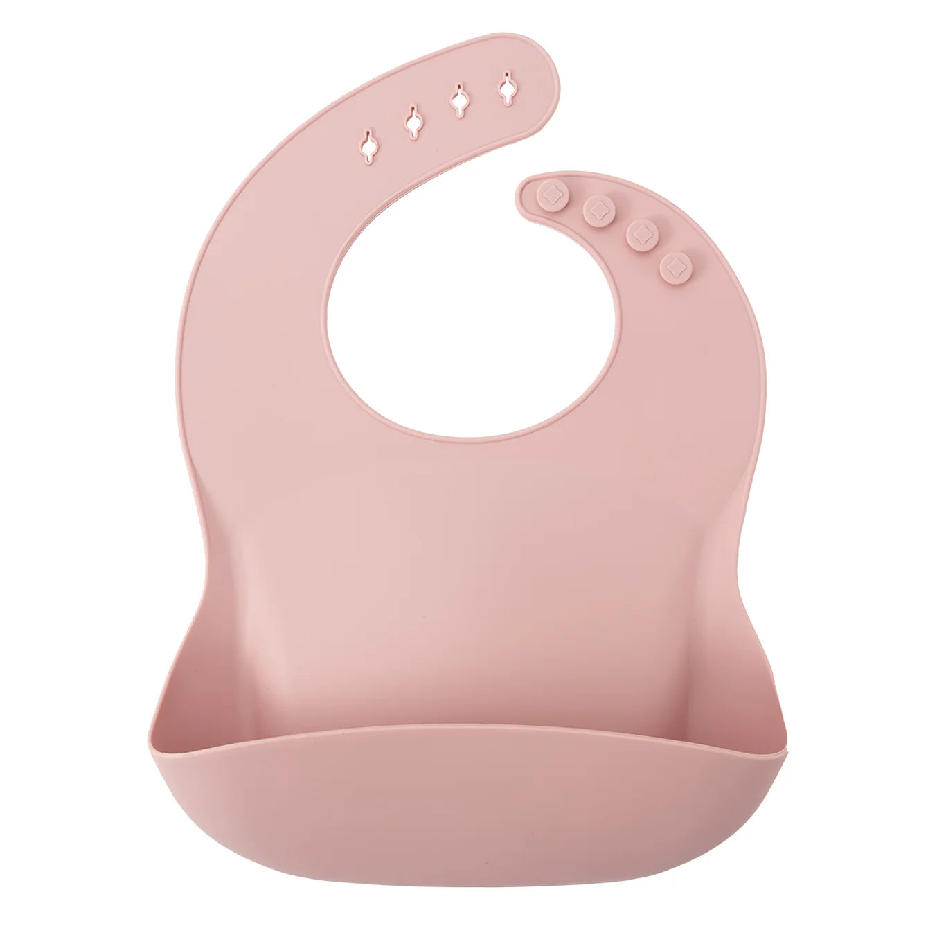 Bavoir bébé en silicone imperméable Color Kids (1 pièce) - Accessoire d'alimentation pour nouveau-né - Bavoir anti-bave - Cadeau de Noël pour bébé.