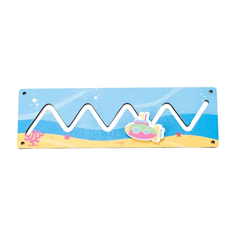 Tableau d'activités à faire soi-même, jouet éducatif Montessori, toboggan animal, fermeture éclair, nuage de lettres et de chiffres, graphisme en copeaux de bois, association de pièces en bois, cadeaux.