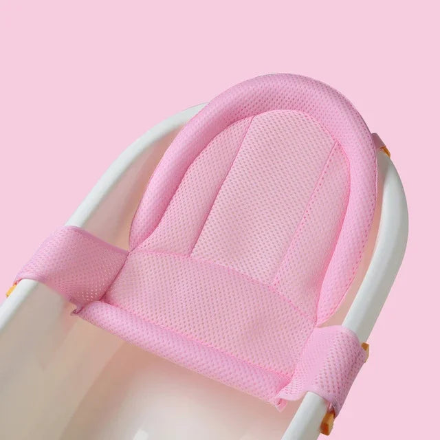 Tapis de bain antidérapant pour bébé, coussin de soutien et de sécurité pour nouveau-né, oreiller doux en forme d'animal, accessoires de soin.