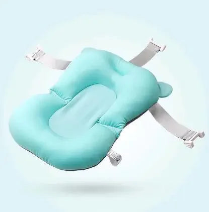 Tapis de bain antidérapant pour bébé, coussin de soutien et de sécurité pour nouveau-né, oreiller doux en forme d'animal, accessoires de soin.