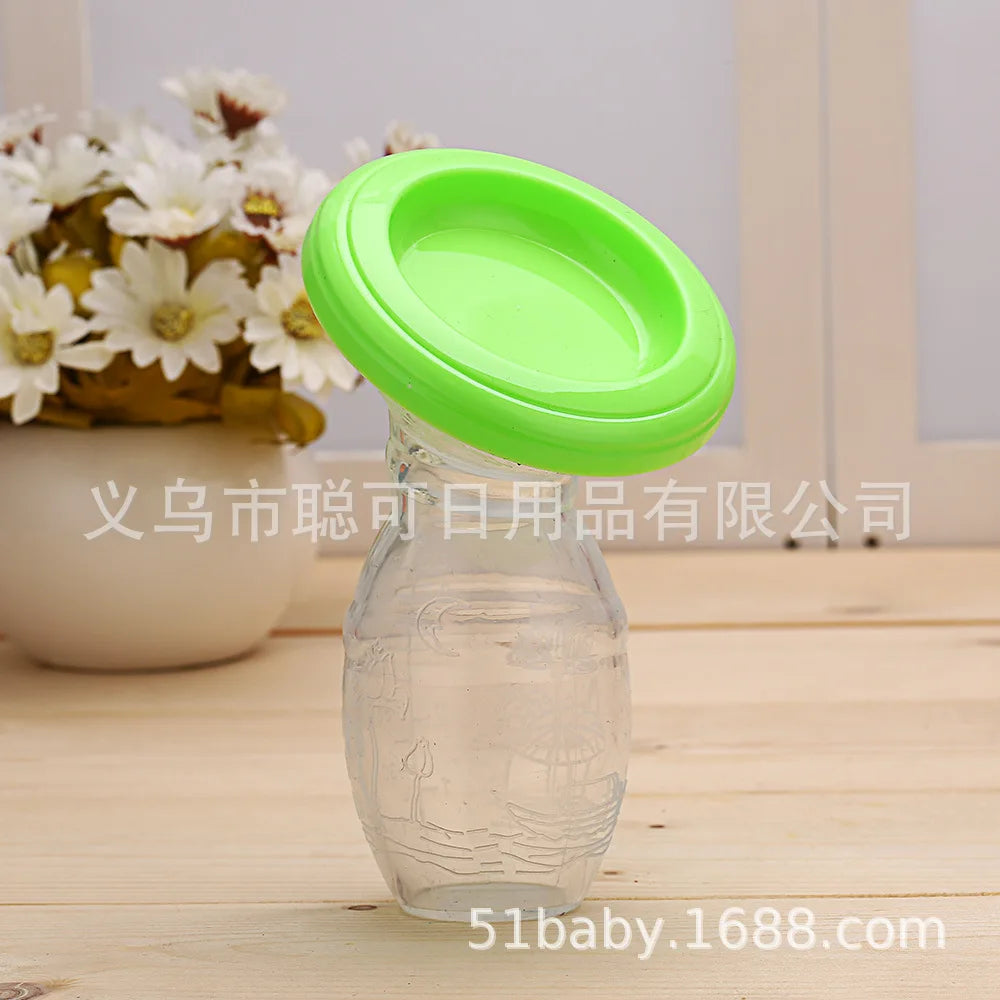 Tire-lait manuel pour l'allaitement, avec collecteur de lait automatique et système de correction automatique. Sans BPA.
