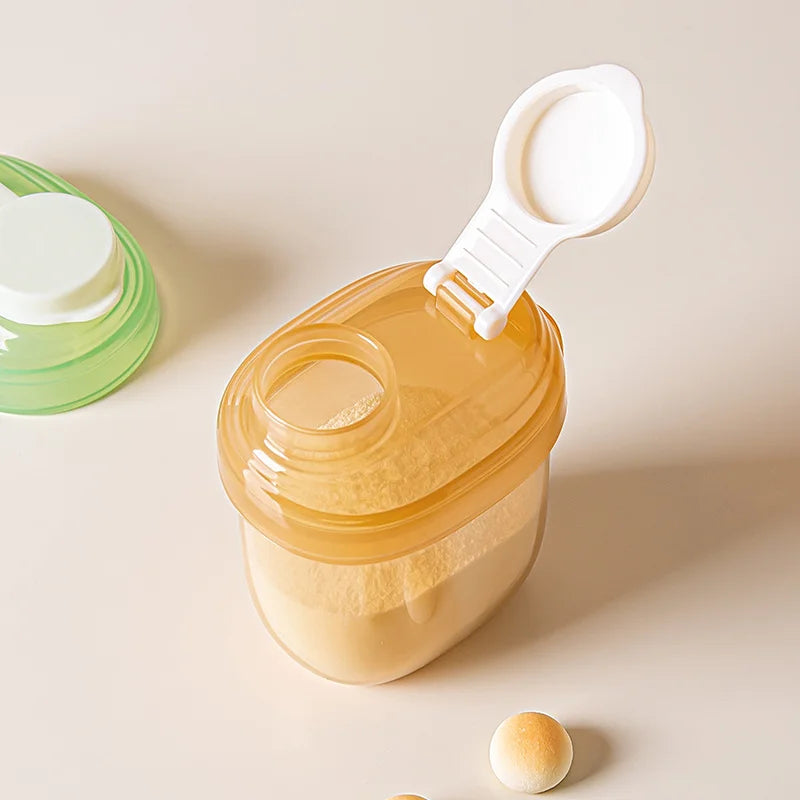 Boîte de lait en poudre pour bébé de 40 grammes, gourde portable, contenant alimentaire en PP pour le rangement des collations des enfants, bouteilles de voyage.