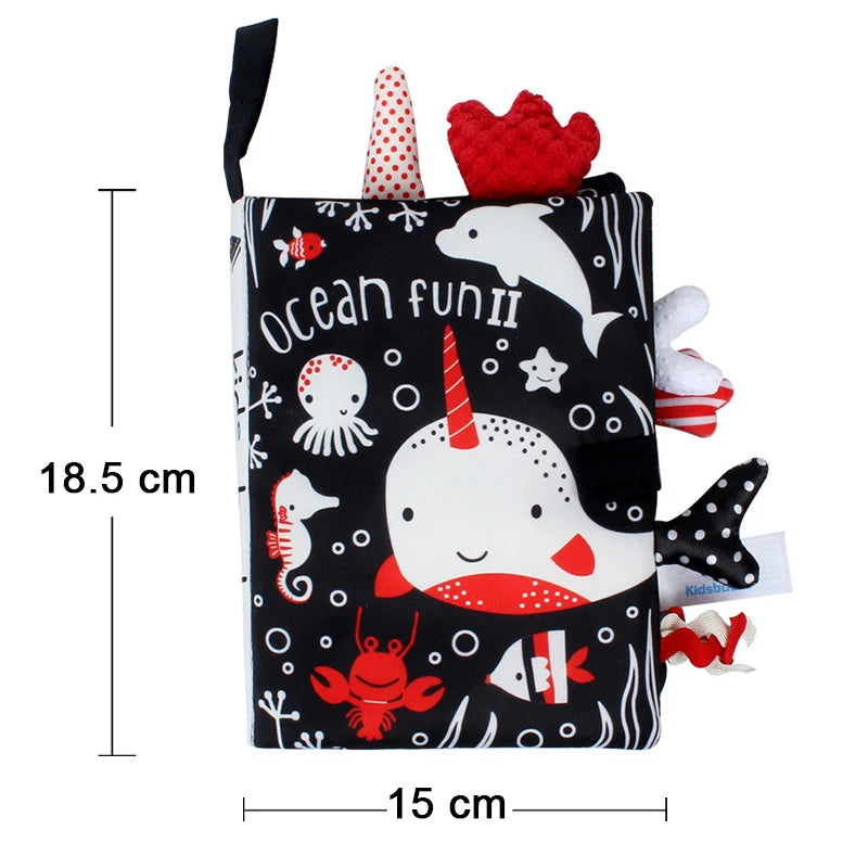 Hochets et mobiles pour bébé, jouet en tissu doux, livre à suspendre pour poussette, jouets d'éveil et cadeaux pour enfants.