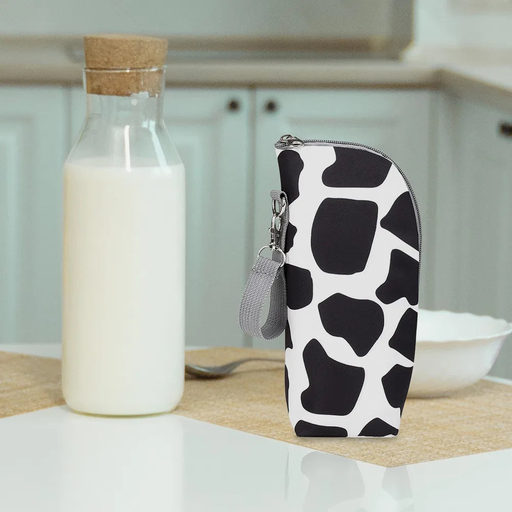Sac isotherme léger en tissu Oxford pour biberon, pochette pour biberon de voyage, accessoire pour poussette.