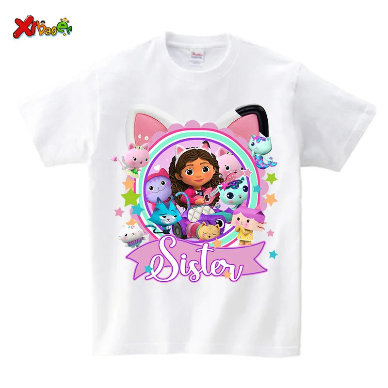 birthday t shirt for girls personalized name Princess Family Matching Outfits Party Toddler Baby T-shirt Family Look  5 8 Years