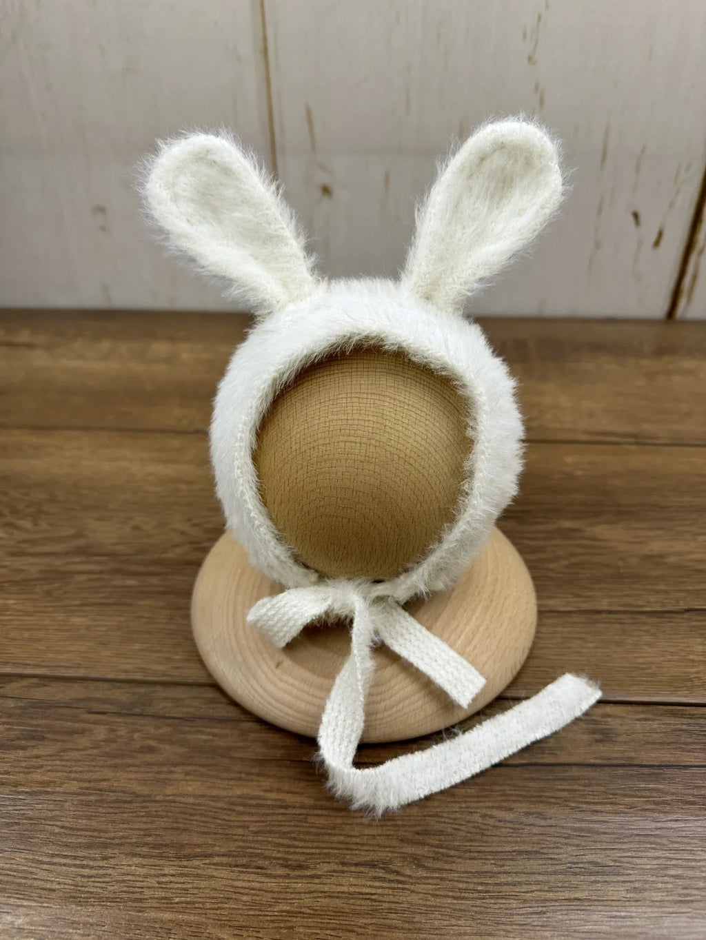 Newborn Photography Props Knitted Outfit Rabbit Doll Baby Cosplay Glasses Baby Photoshoot Props Accessories