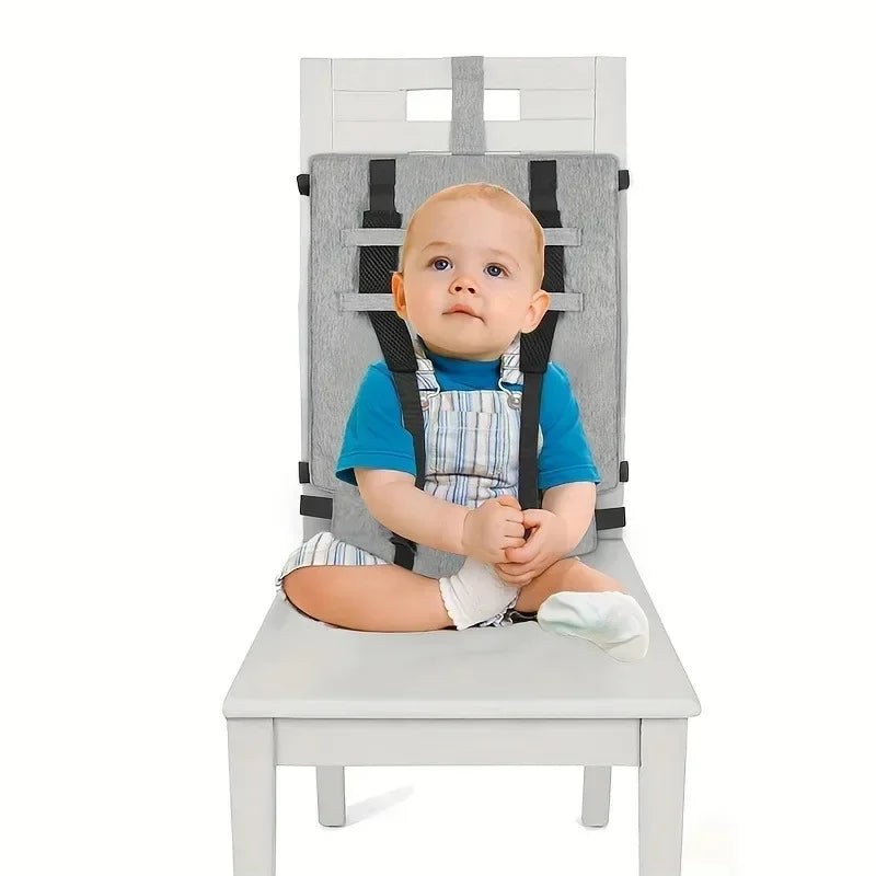 Ceinture de sécurité réglable pour chaise haute bébé, harnais de voyage sécurisé pour chaise haute et siège auto, accessoires de puériculture.