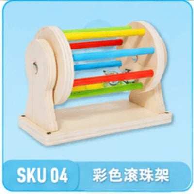 Accessoires Montessori de qualité supérieure pour tableau d'activités, jouets éducatifs sensoriels et de motricité fine | Kit d'activités en bois pour enfants d'âge préscolaire.