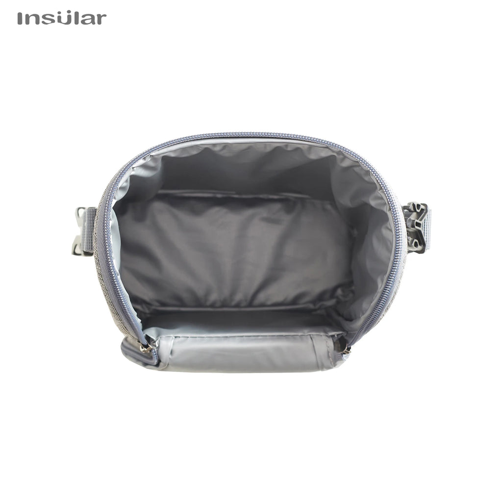 Chauffe-biberon portable Insular avec sac de transport isotherme.