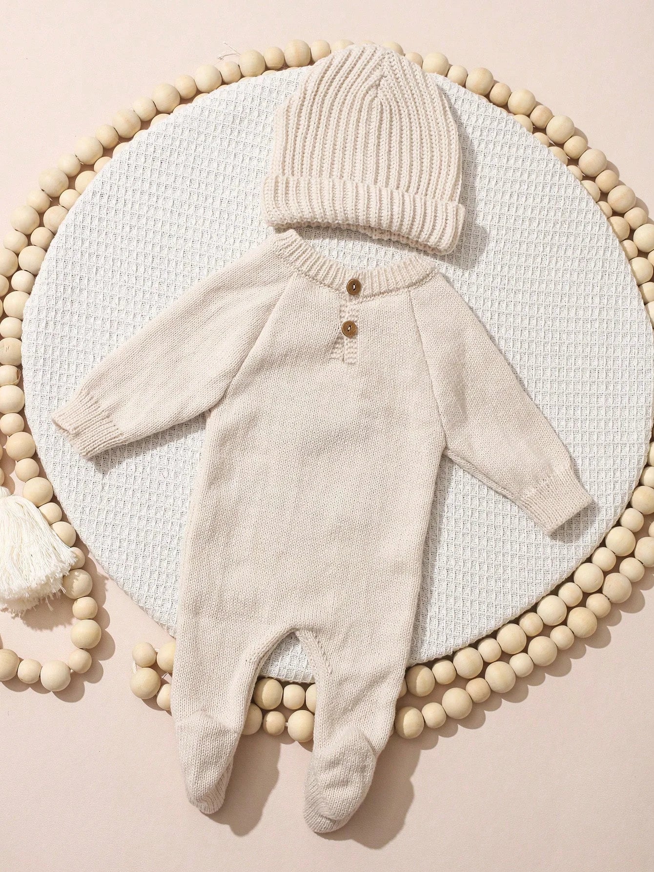 Ylsteed "Hello" Embroidery Newborn Photography Props Infant Romper Jumpsuit With Bow Hat Baby Coming Home Outfit Baby Photo-HD