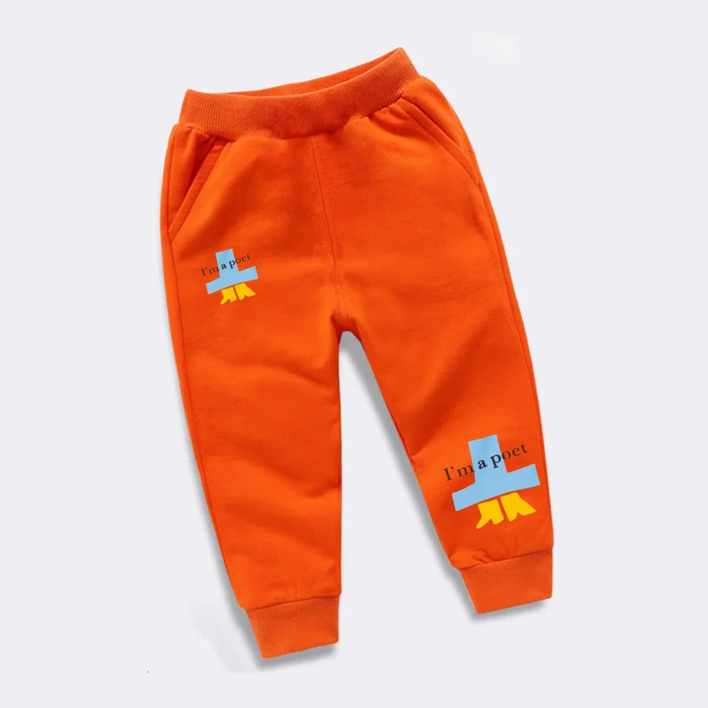 2025 kids jogging pants autumn boys sweatpants cotton children trousers casual sports clothing for baby girls