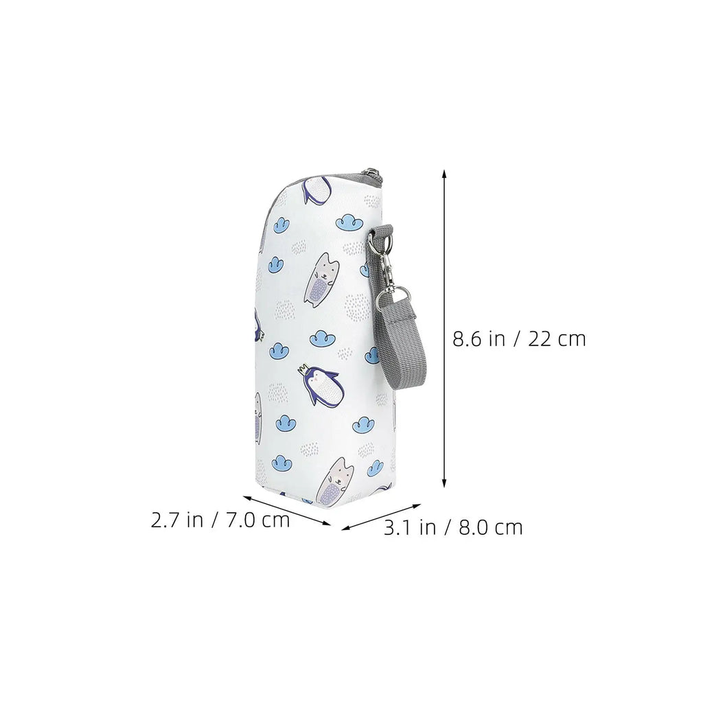 Sac isotherme léger en tissu Oxford pour biberon, pochette pour biberon de voyage, accessoire pour poussette.