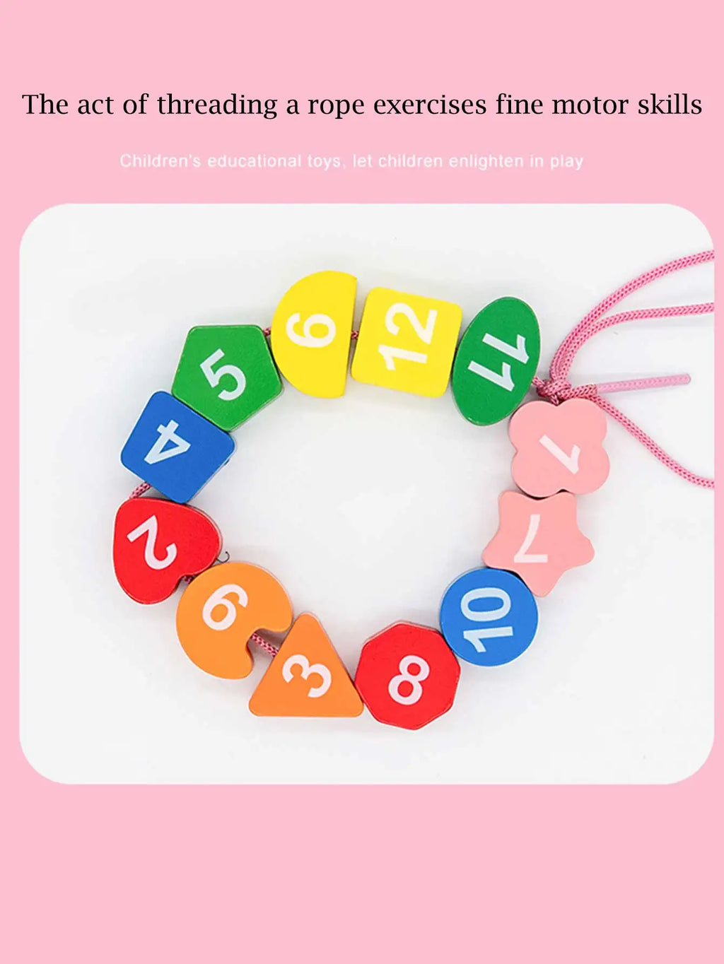 Puzzle horloge en bois Montessori pour apprendre l'heure, trier les formes et les chiffres, jeu d'éveil et de motricité fine (3 ans et plus).
