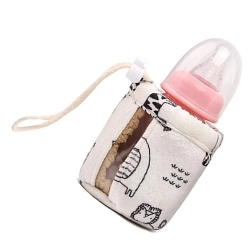 Sac à biberon J15U pour poussette, voyage et extérieur, porte-biberon lavable, chauffe-biberon isotherme.