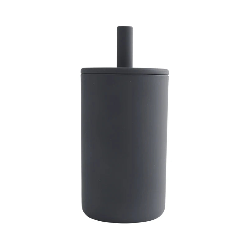 Gobelets d'apprentissage pour bébés, tasses à paille souple, biberons, vaisselle pour enfants, sans BPA, accessoires pour nouveau-nés.