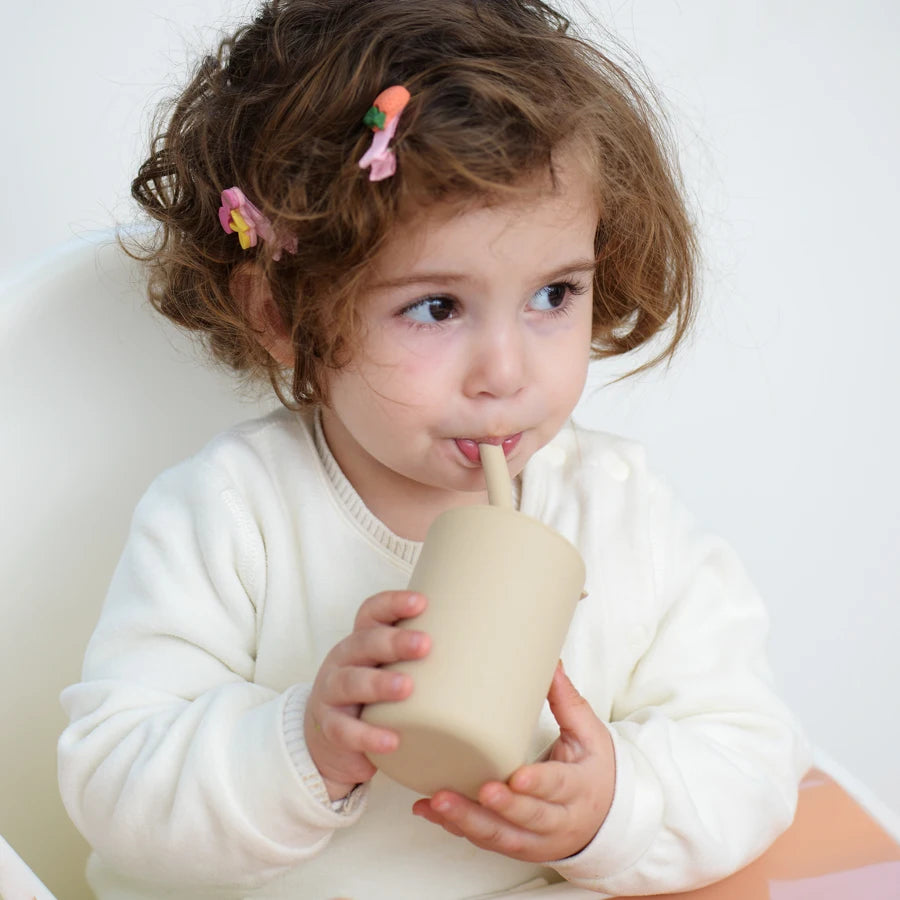 Gobelets d'apprentissage pour bébés, tasses à paille souple, biberons, vaisselle pour enfants, sans BPA, accessoires pour nouveau-nés.