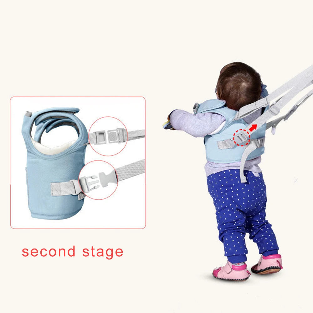 Ceinture d'apprentissage pour bébé, trotteur, corde pour tout-petit, siège de marche pour garçon ou fille, ceinture anti-chute, corde de traction double usage pour enfant.