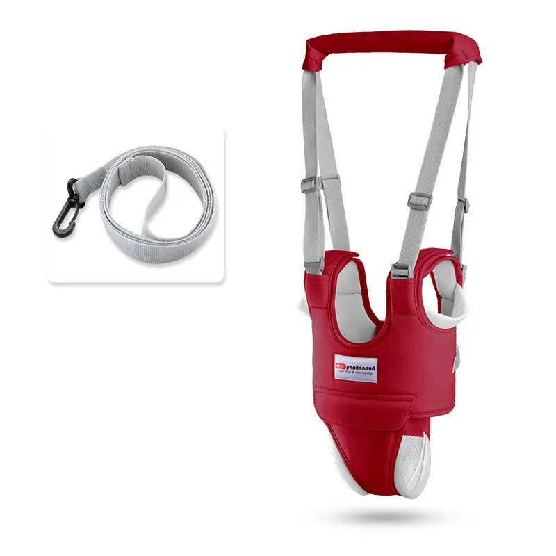 Ceinture d'apprentissage pour bébé, trotteur, corde pour tout-petit, siège de marche pour garçon ou fille, ceinture anti-chute, corde de traction double usage pour enfant.
