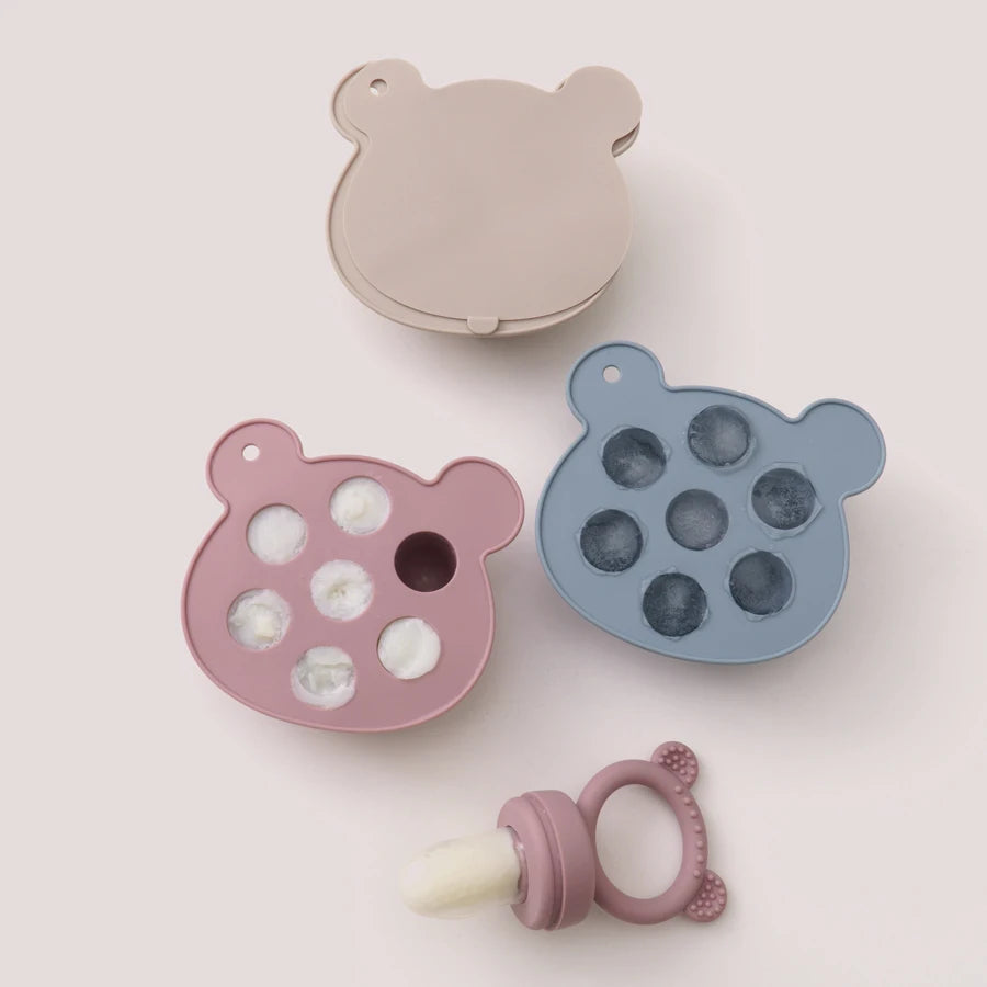 Moule en silicone pour glaces à l'eau pour bébé, moules à sucettes glacées, sucette pour bébé, anneau de dentition, jouets pour bébé.