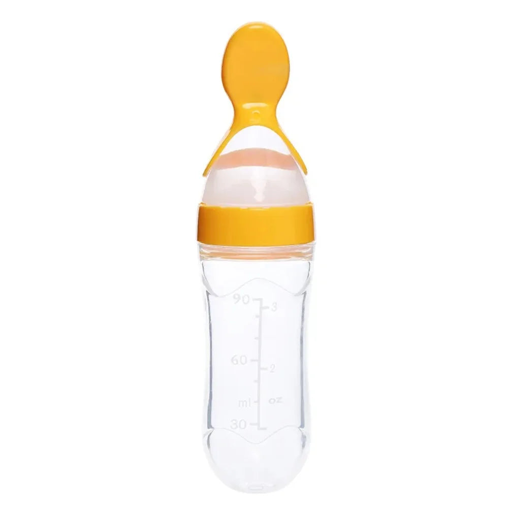 Cuillère pour biberon de 90 ml, idéale pour l'apprentissage de l'alimentation des bébés et l'alimentation complémentaire. Sans BPA.
