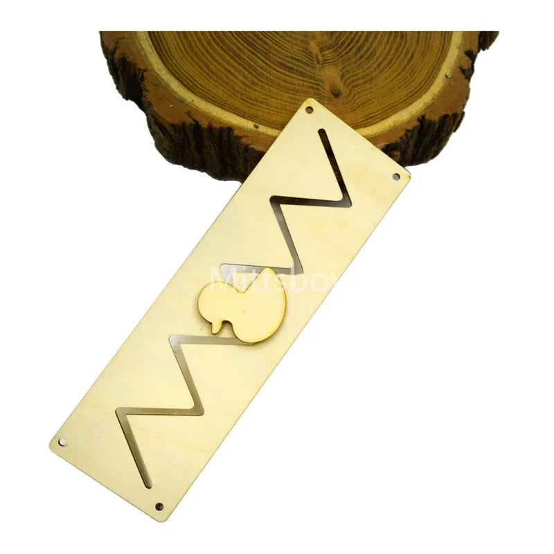Tableau d'activités à faire soi-même, jouet éducatif Montessori, toboggan animal, fermeture éclair, nuage de lettres et de chiffres, graphisme en copeaux de bois, association de pièces en bois, cadeaux.