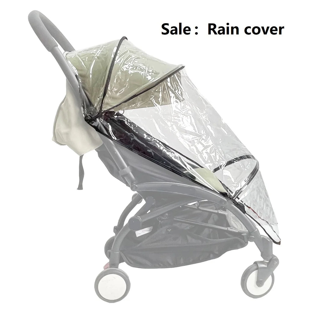 COLU KID® Accessoires pour poussette bébé Housse de pluie imperméable en EVA compatible avec les poussettes Yoyo, Yoyo2 et Yoya