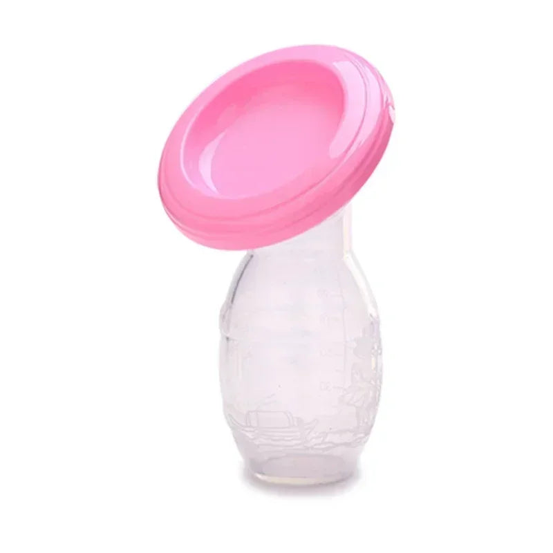 Tire-lait manuel pour bébé, collecteur de lait maternel avec correction automatique, en silicone PP sans BPA.
