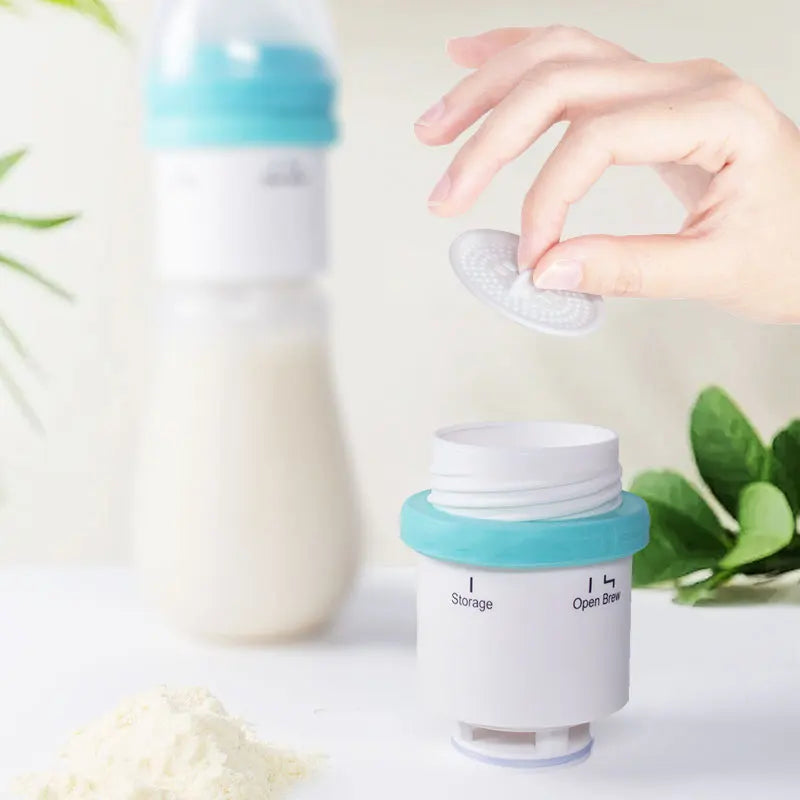 Boîte de lait en poudre pour bébé de 40 grammes, gourde portable, contenant alimentaire en PP pour le rangement des collations des enfants, bouteilles de voyage.