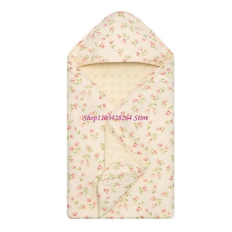 Serviette de bain bébé à capuche, double face, en coton, multi-usage, accessoire de bain