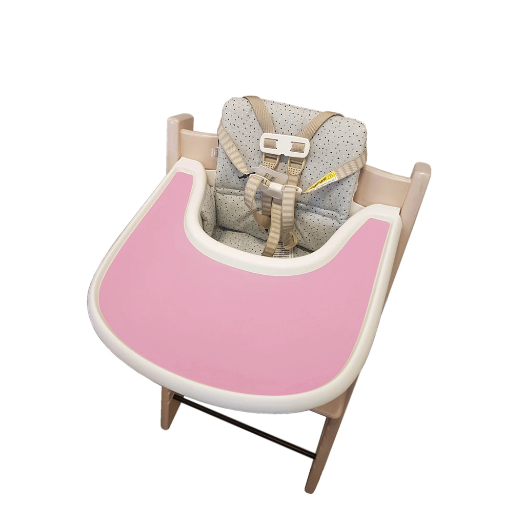 1 pièce - Tapis de table en silicone anti-trébuchement facile à nettoyer, tapis de repas pour bébé, plateau plat pour chaise haute.